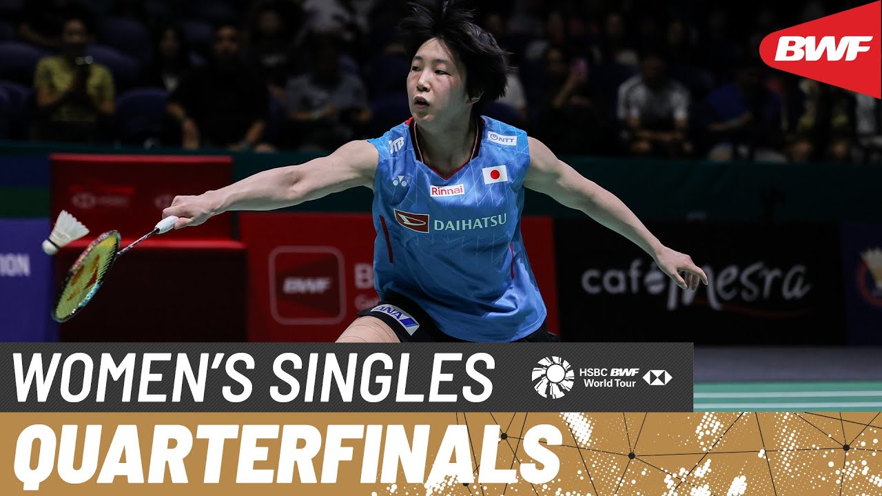 PETRONAS Malaysia Open 2026 | Pusarla V. Sindhu (IND) vs Akane Yamaguchi (JPN) [3] | QF