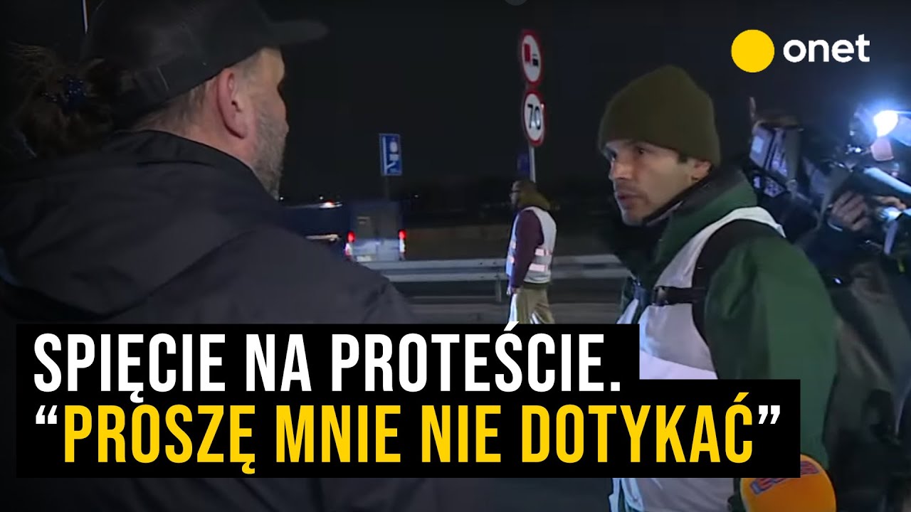 Ostatnie Pokolenie zablokowało Wisłostradę. Doszło do spięć: 