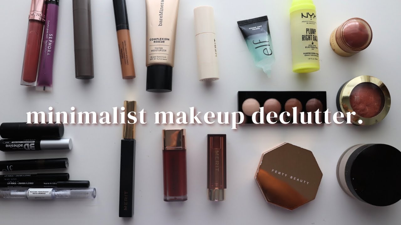 Decluttering My Minimalist Makeup Collection 💄