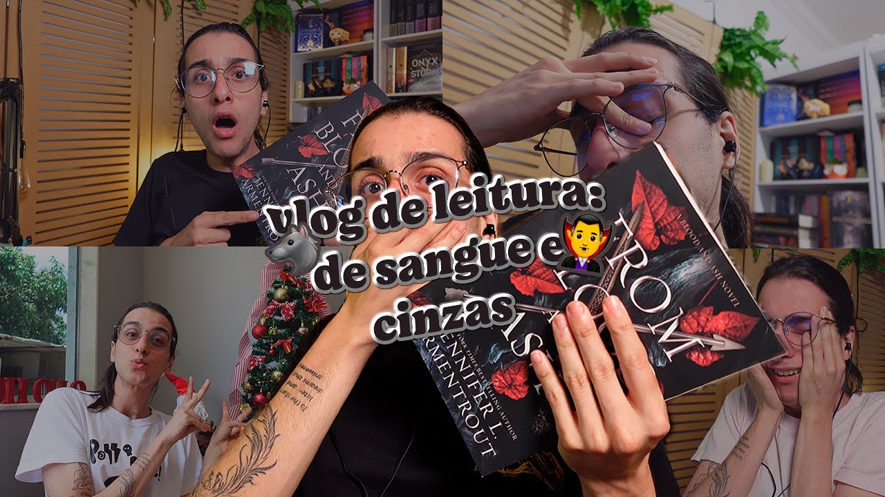 vlog de leitura: DE SANGUE E CINZAS !!!SPOILERS!!!!