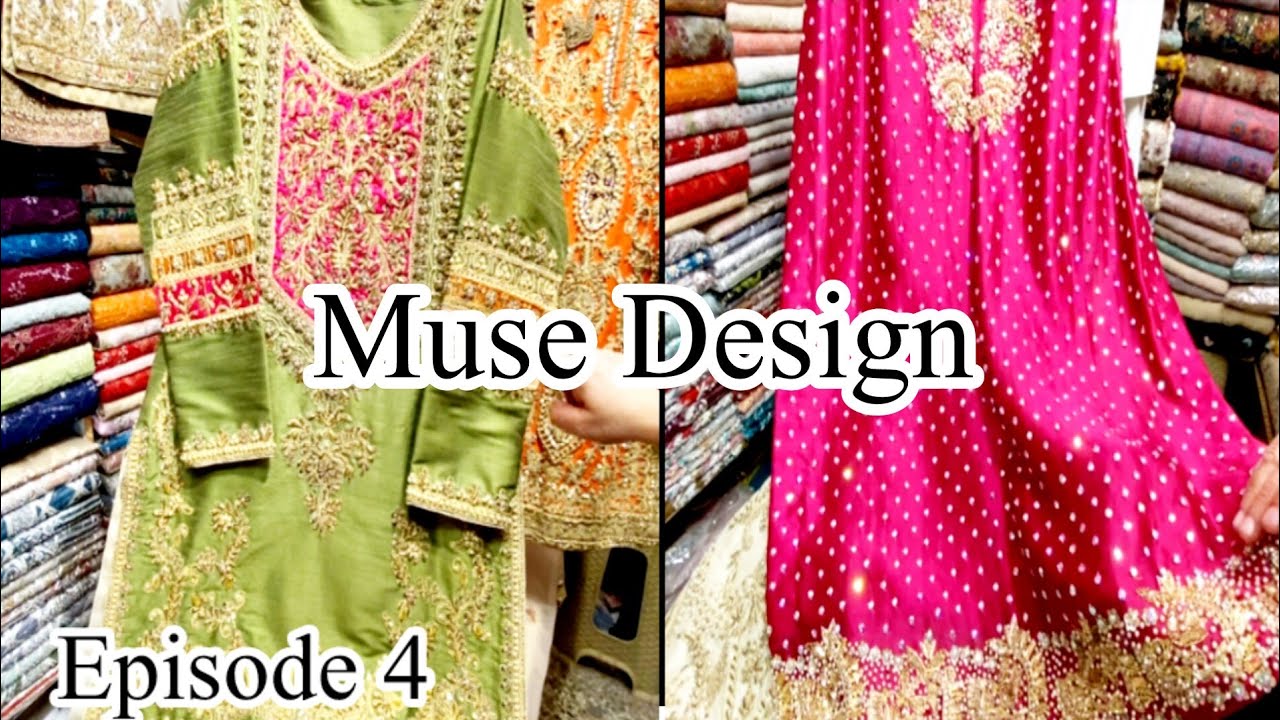 Muse Design | New Design Wedding Dresses | Wedding Series | Saddar Bazar Peshawar | @Waqas_Vlogs786