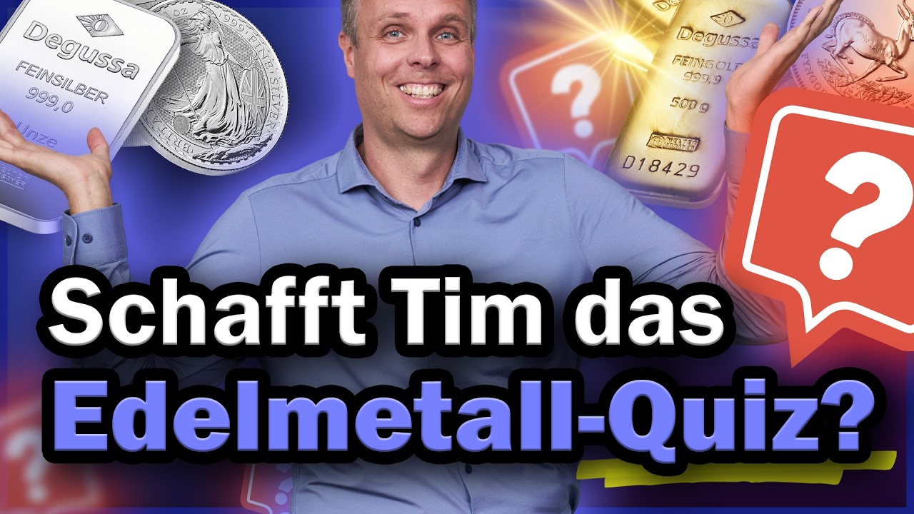 Gold & Silber Quiz: Wie gut ist Ihr Edelmetall-Wissen wirklich? 🪙🔥