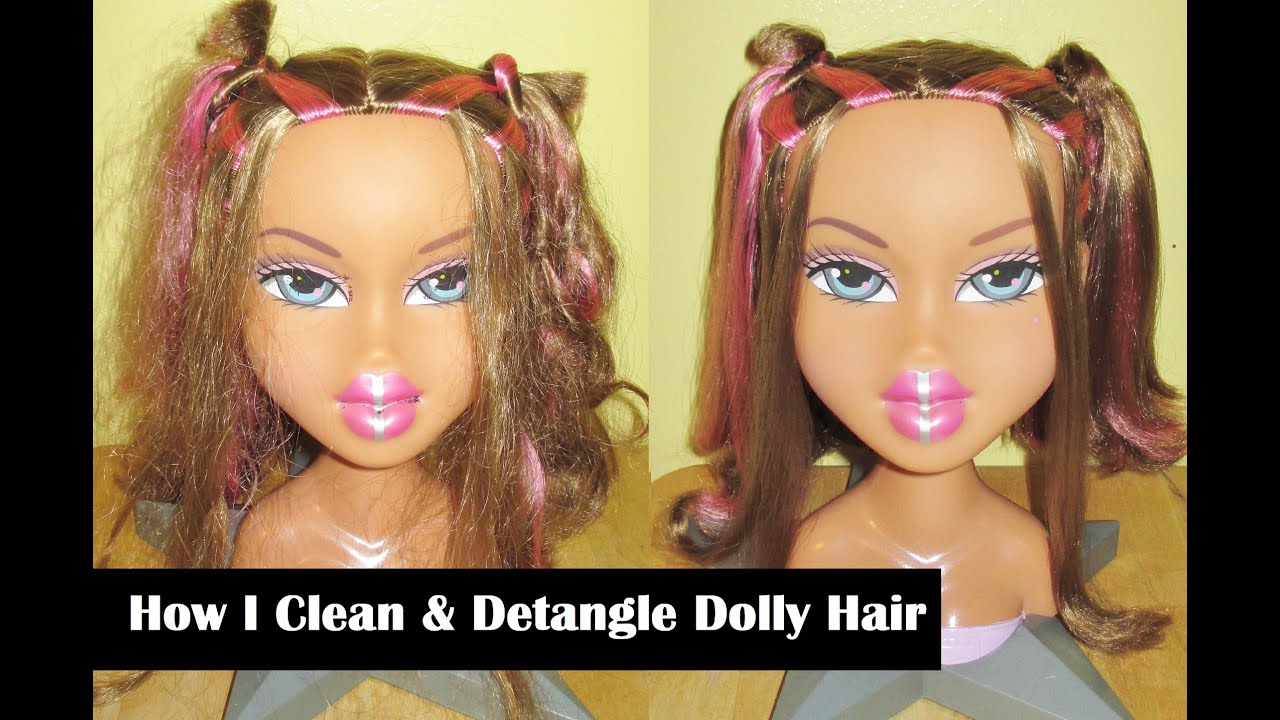 How I Clean & Detangle Dolly Hair