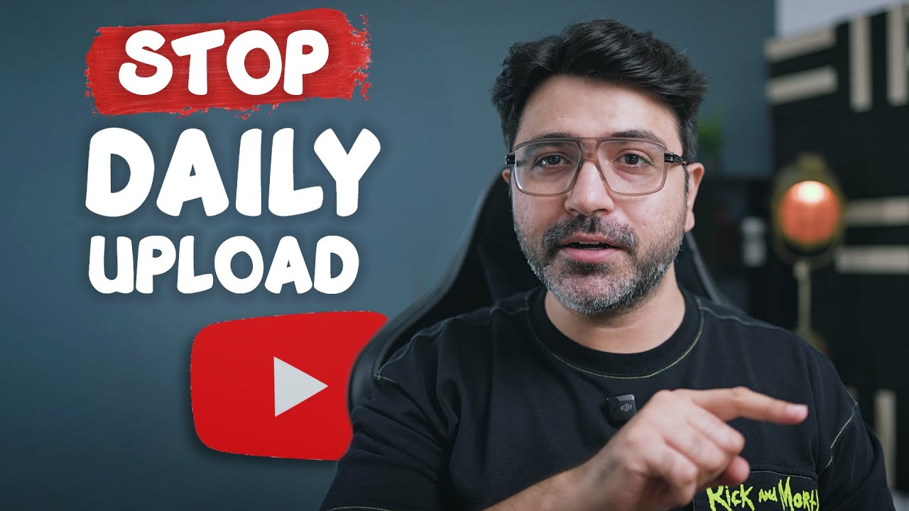 I am Quitting Daily YouTube Uploads, and YOU SHOULD TOO