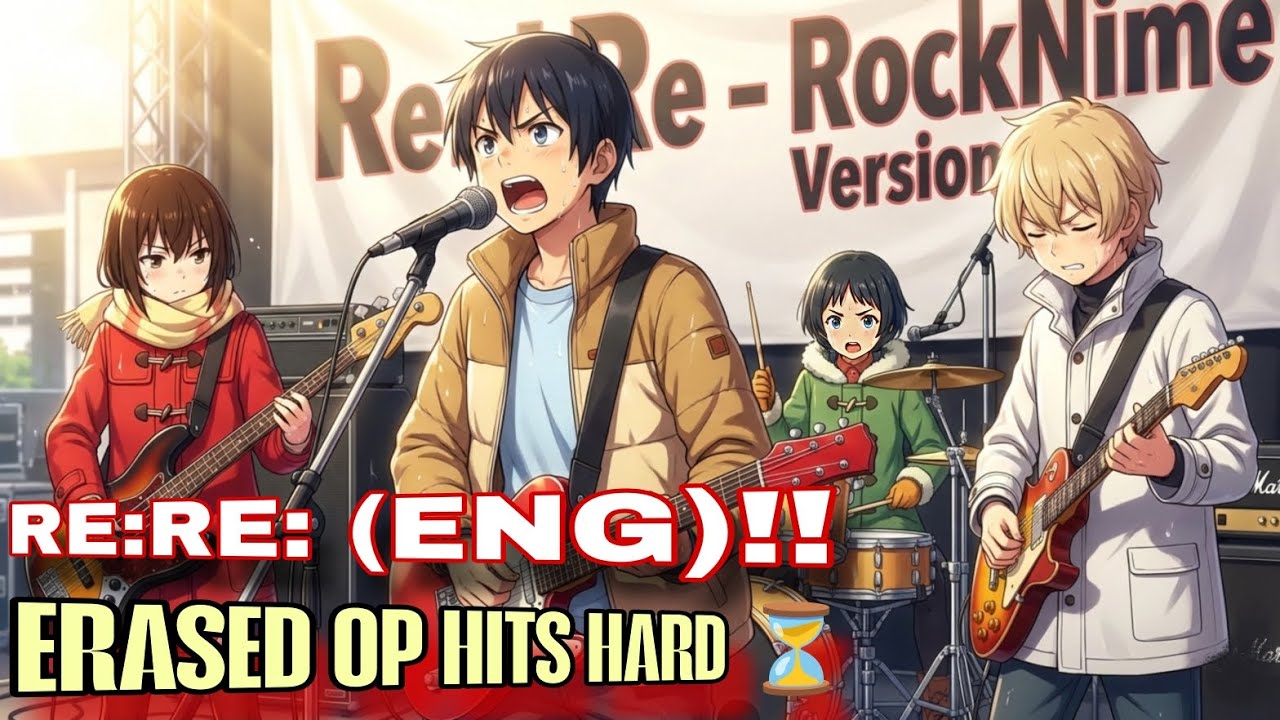 Re:Re: (English Version) – ERaSED OP | Cover by RockNime