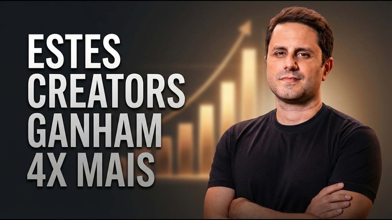 Quanto ganham os Criadores de Conteúdo? E por que alguns ganham 4x MAIS, com muito MENOS audiência