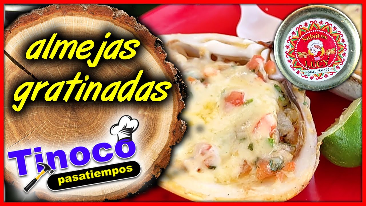 Almejas gratinadas | las mejores almejas gratinadas | receta fácil