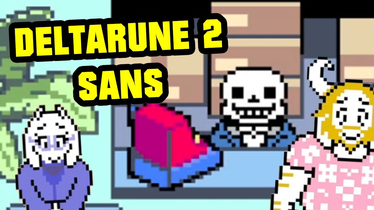 DELTARUNE Chapter 2 SANS Secret Cutscene