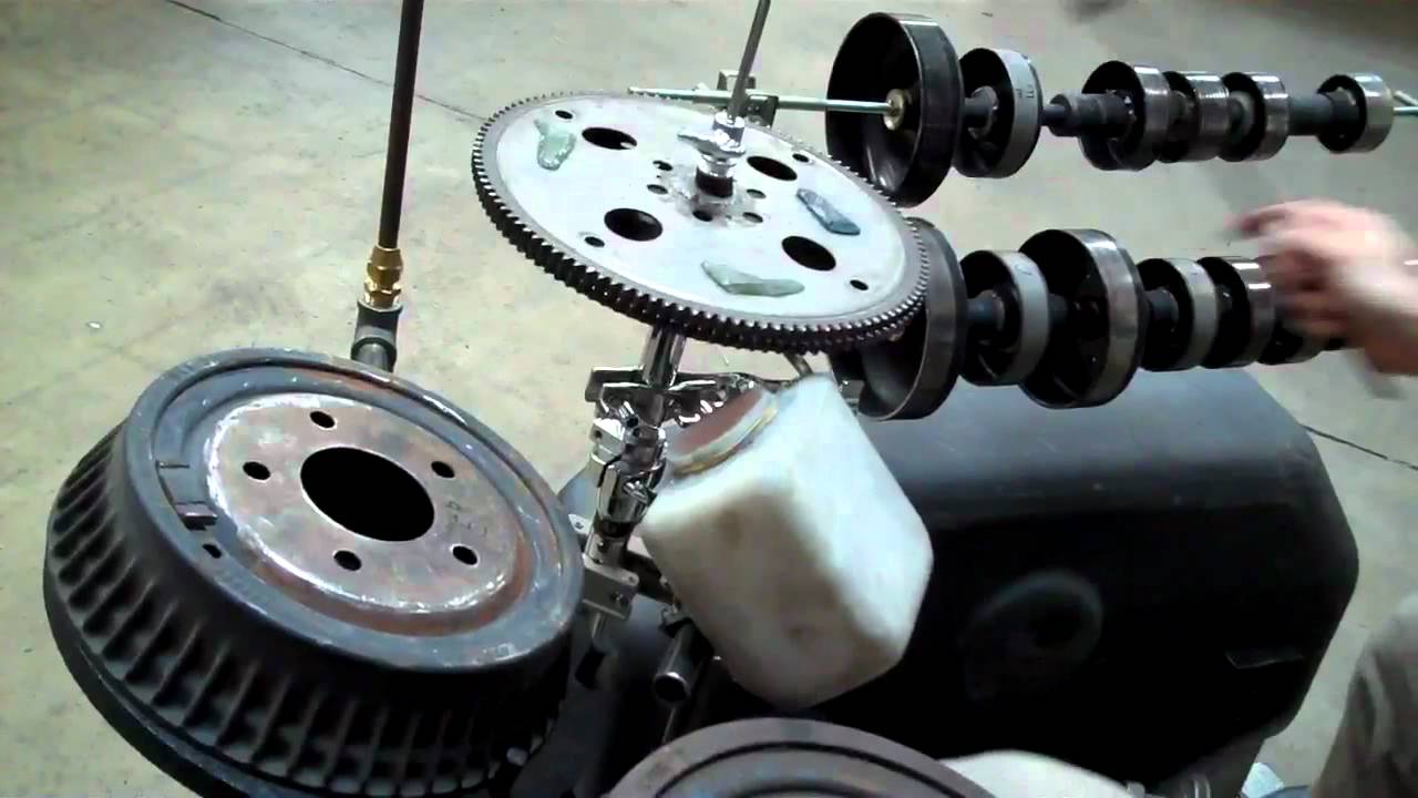 Motor Rhythms - car part drum set