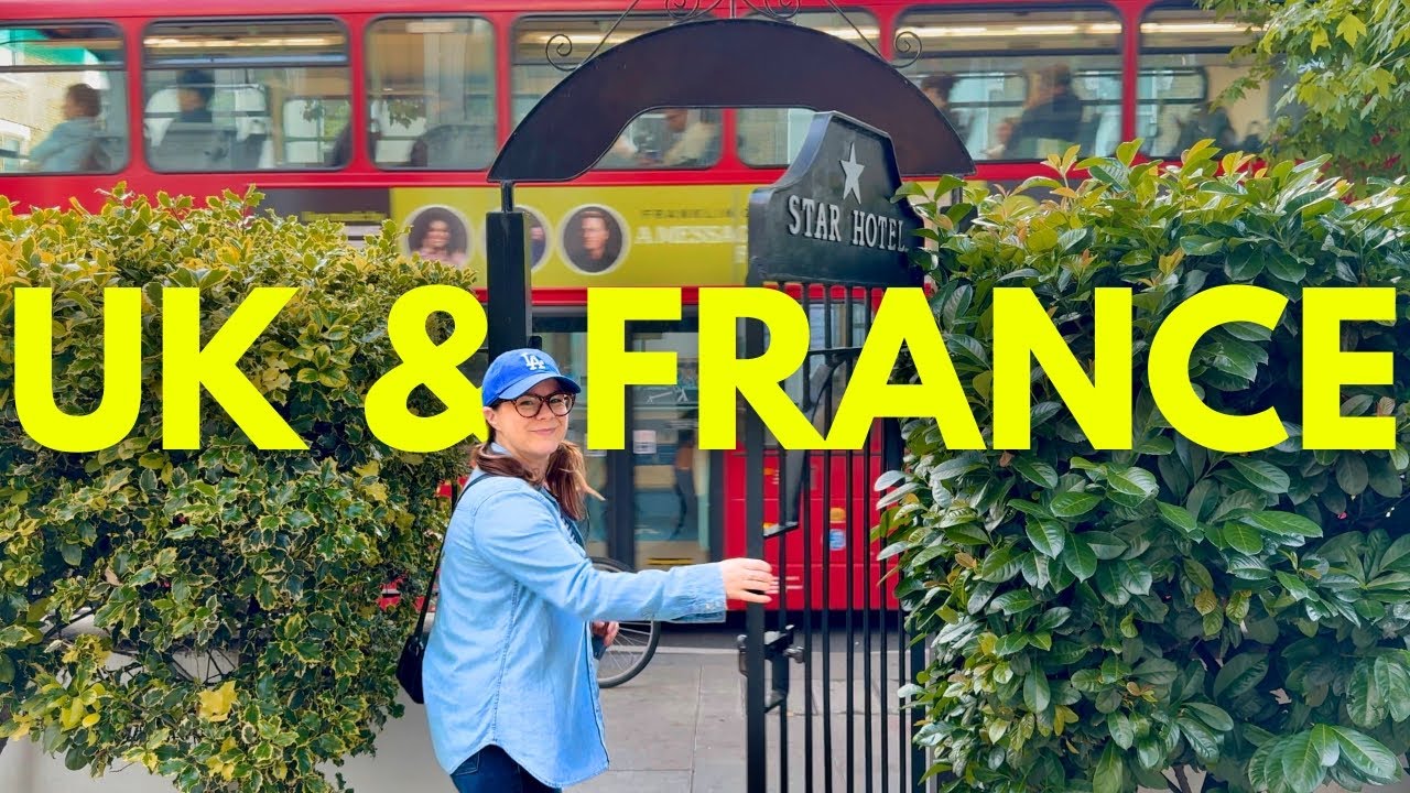 Our first time in London & Paris