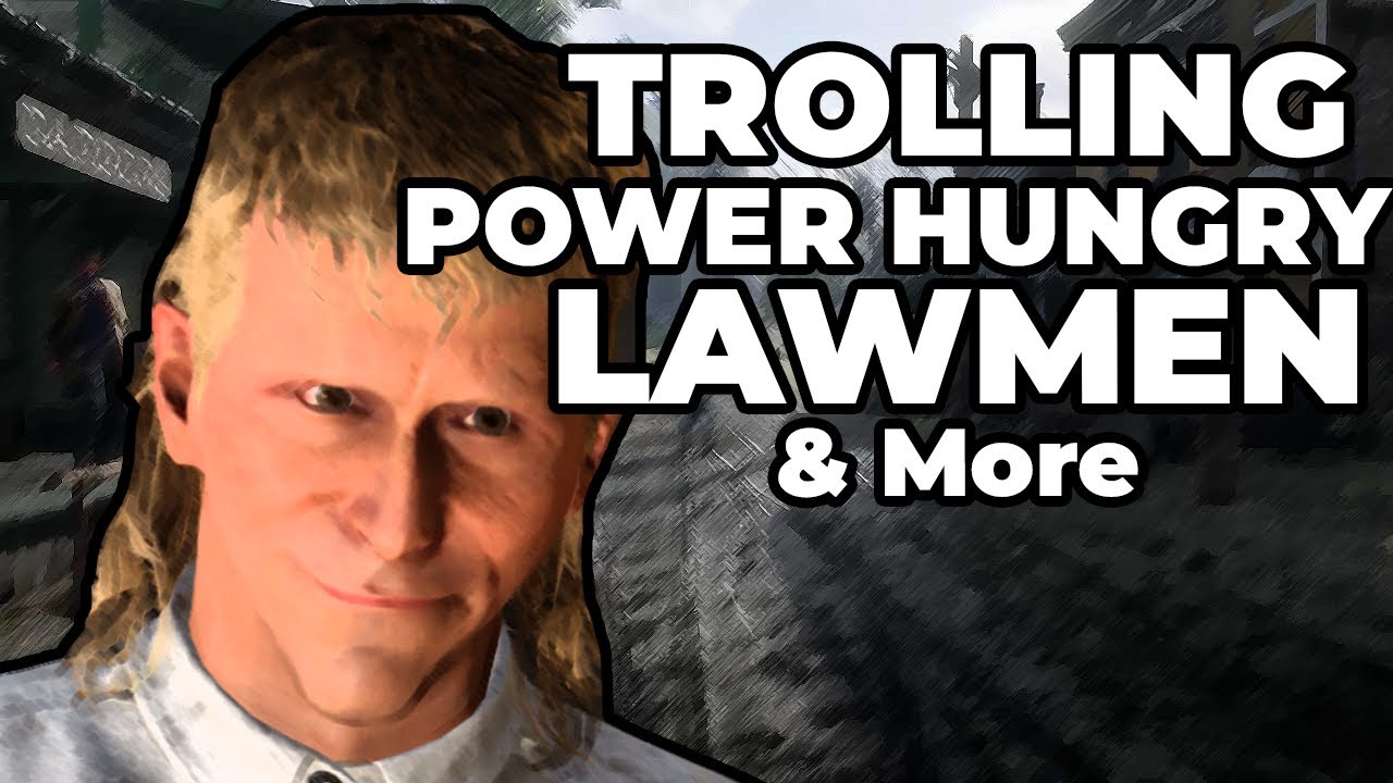 Trolling Angry Red Dead Lawmen and business owners