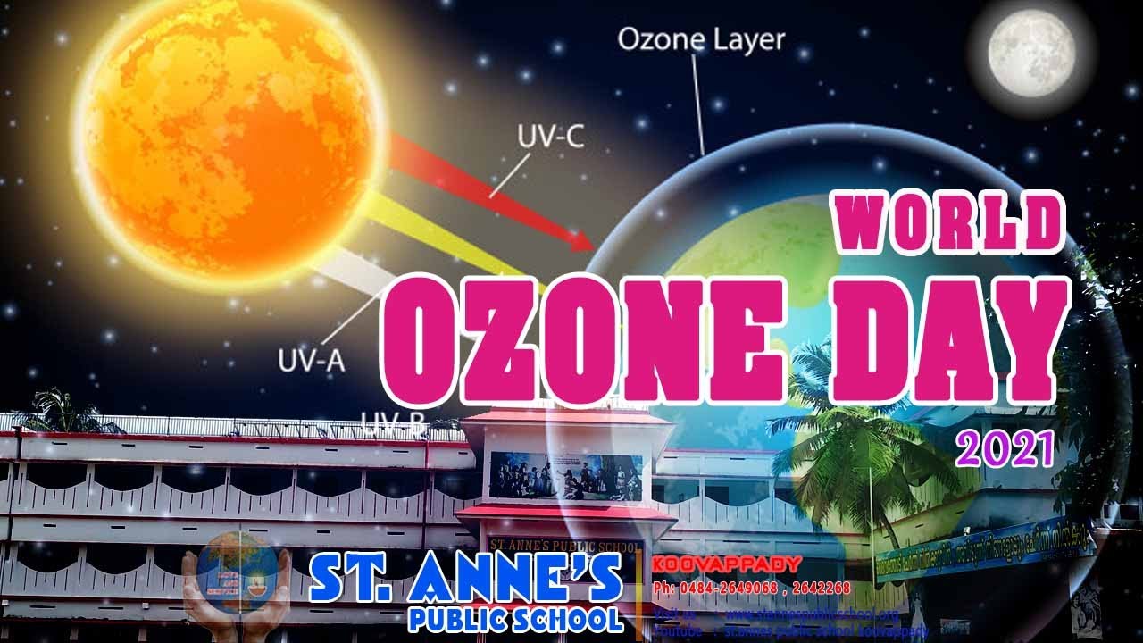 St. Anne's Public School, Koovappady/WORLD OZONE DAY 2021