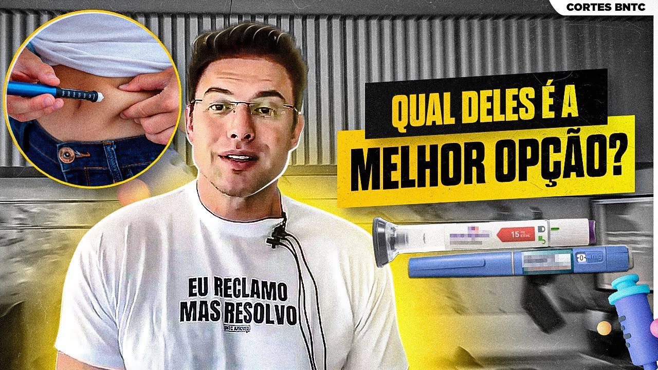 RISCOS e BENEF&Iacute;CIOS dos rem&eacute;dios para OBESIDADE (Mounjaro&nbsp;e&nbsp;Ozempic) | Muzy Explica!