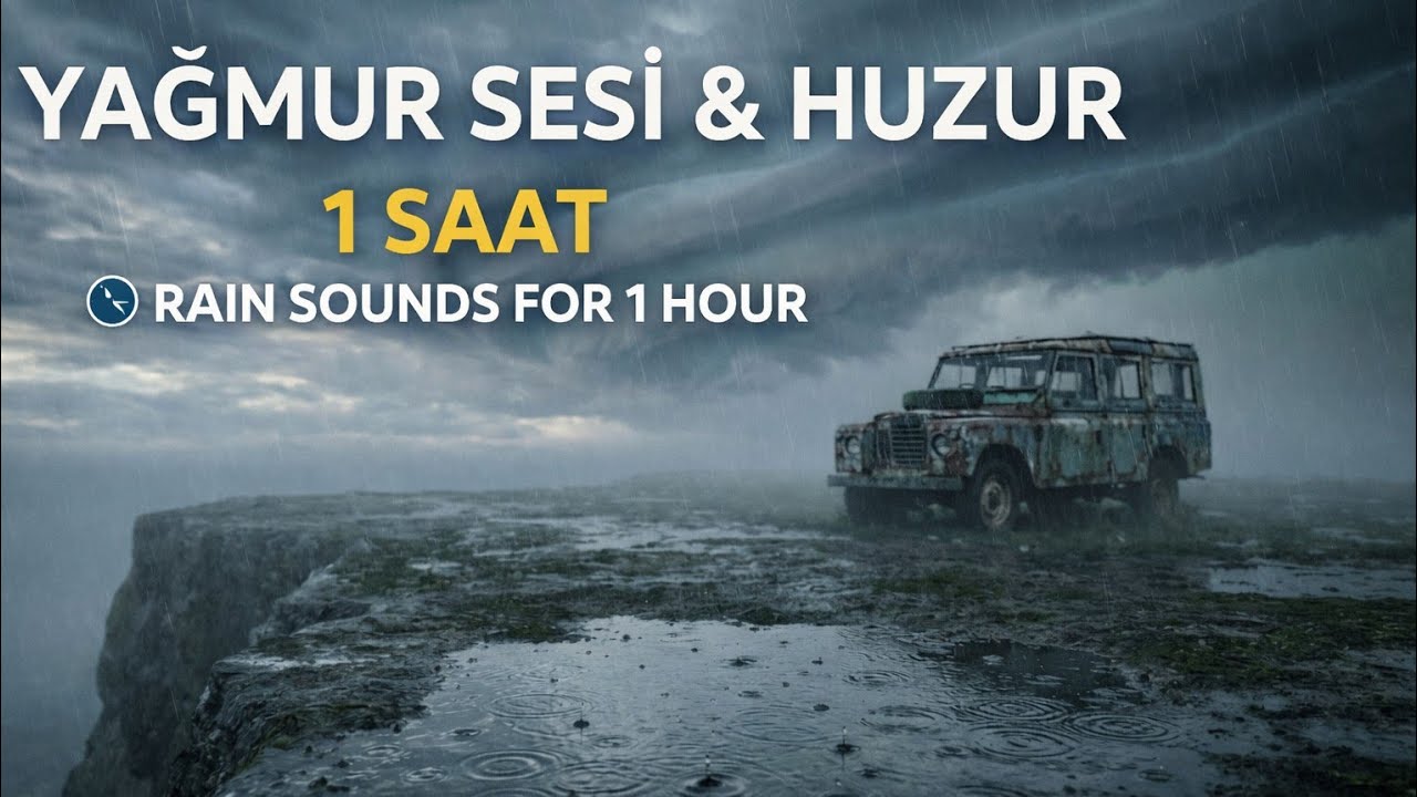 Issız Bir Yerde Yağmur Yağıyor | Lonely Rainfall in a Forgotten World | Terkedilmiş Atmosfer 🌧️