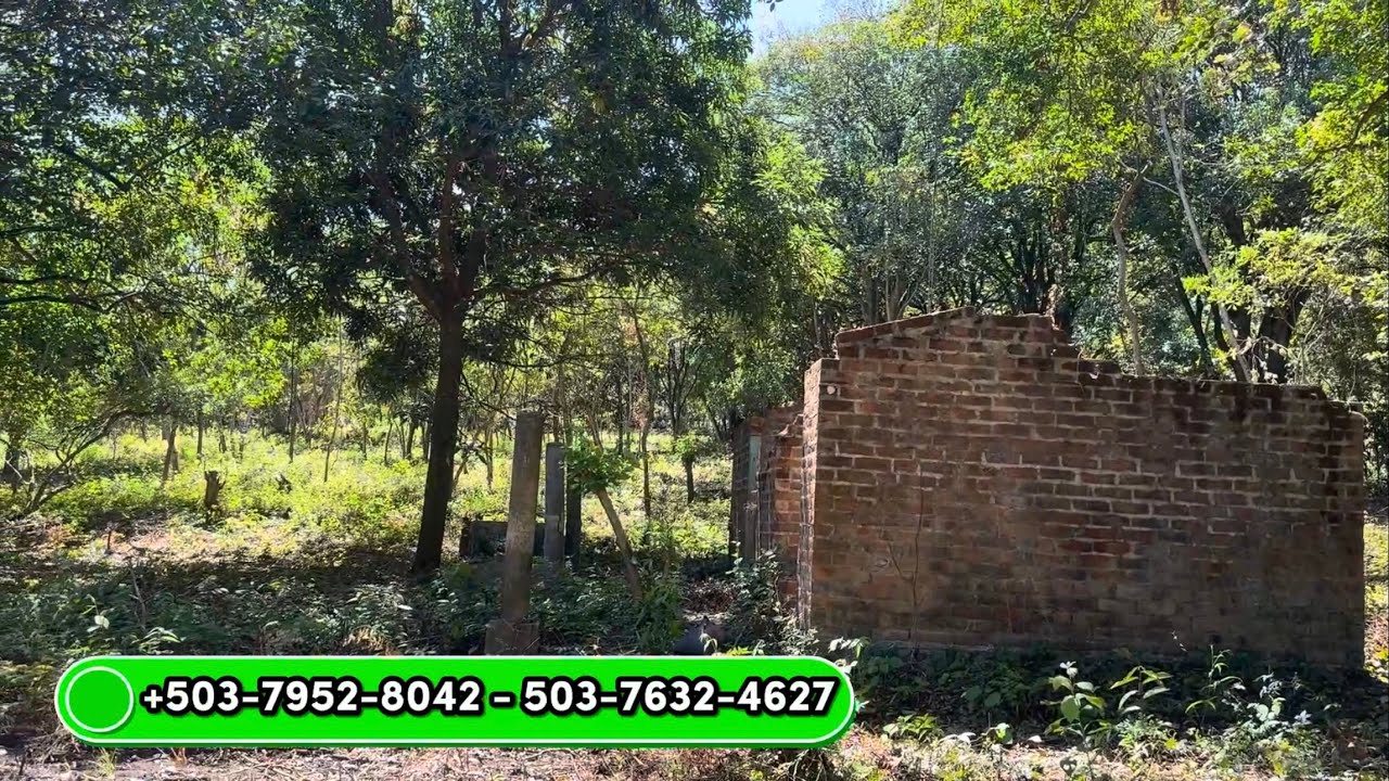Se Venden Terrenos 1,400 m2 cerca de Quezaltepeque $48,000.00 #ElSalvador