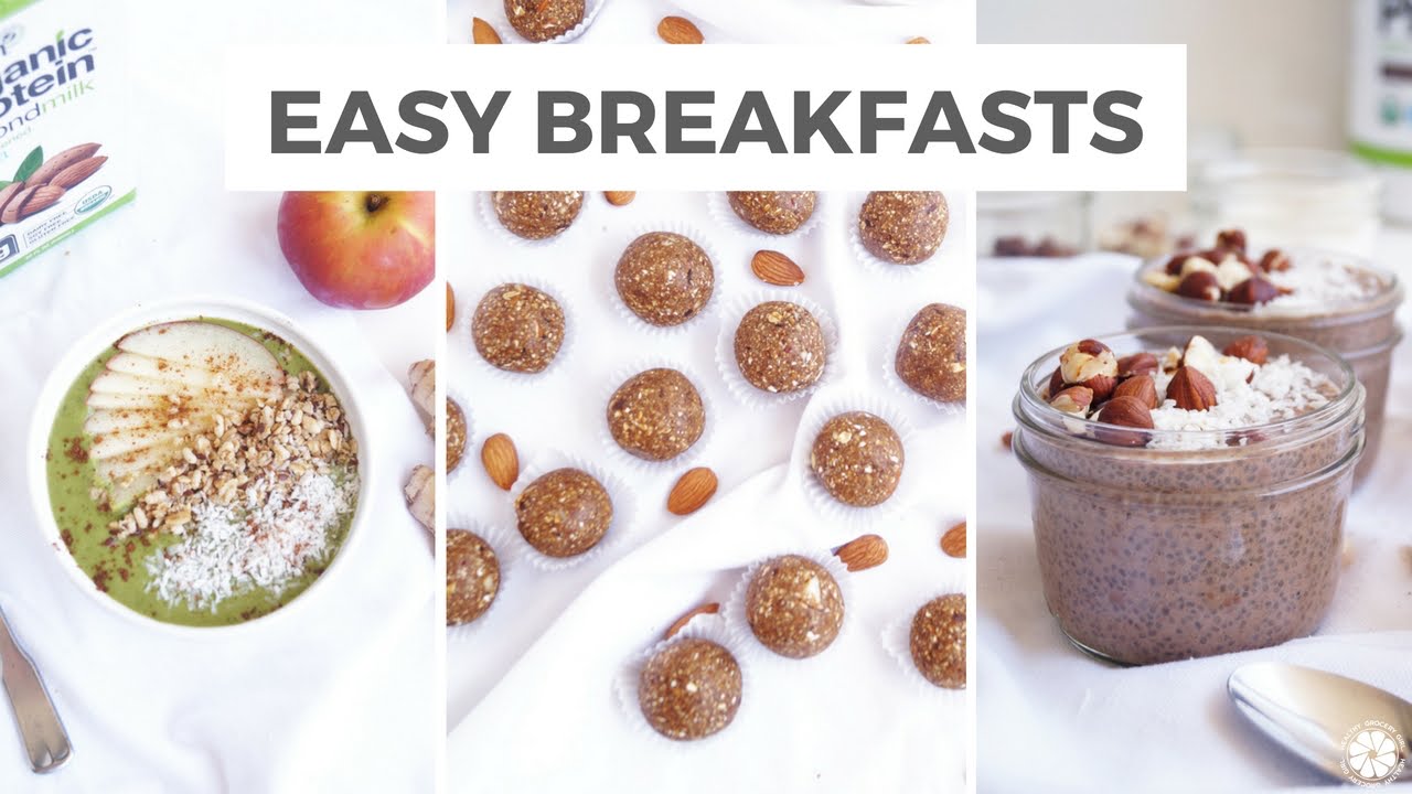 3 Healthy Breakfast Recipes For Fall | Dairy-Free & Gluten-Free | Healthy Grocery Girl
