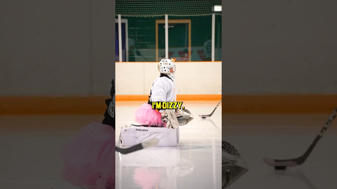 Hockey Goalie Mic&rsquo;d Up #hockey #goalie #shorts
