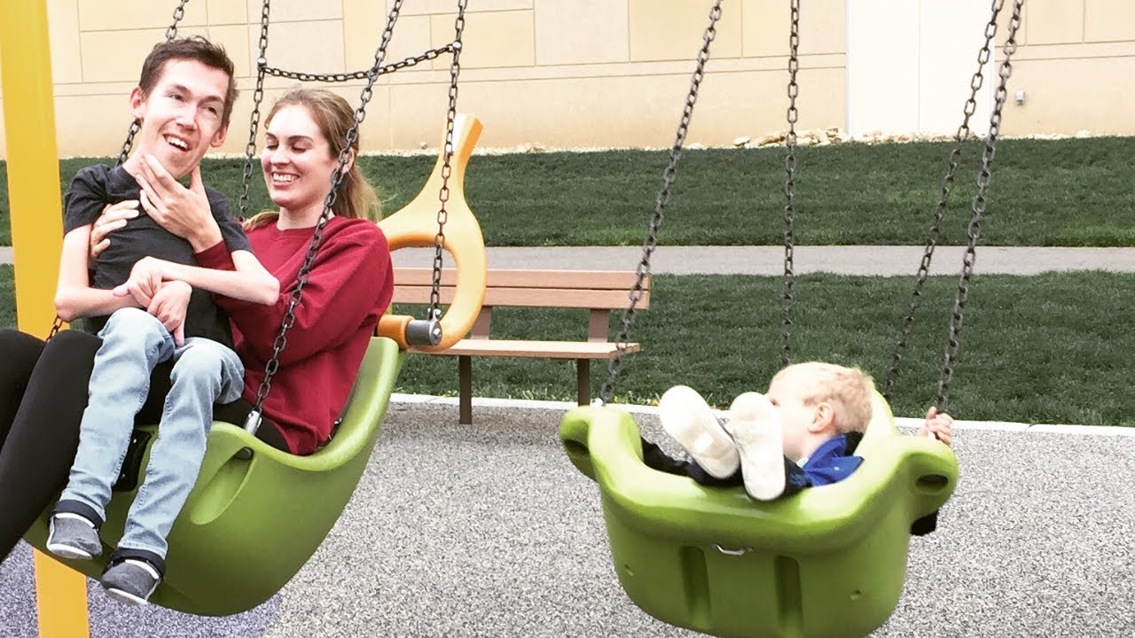 AMAZING Playground For Wheelchairs - Inclusive Playground / Squirmy and Grubs