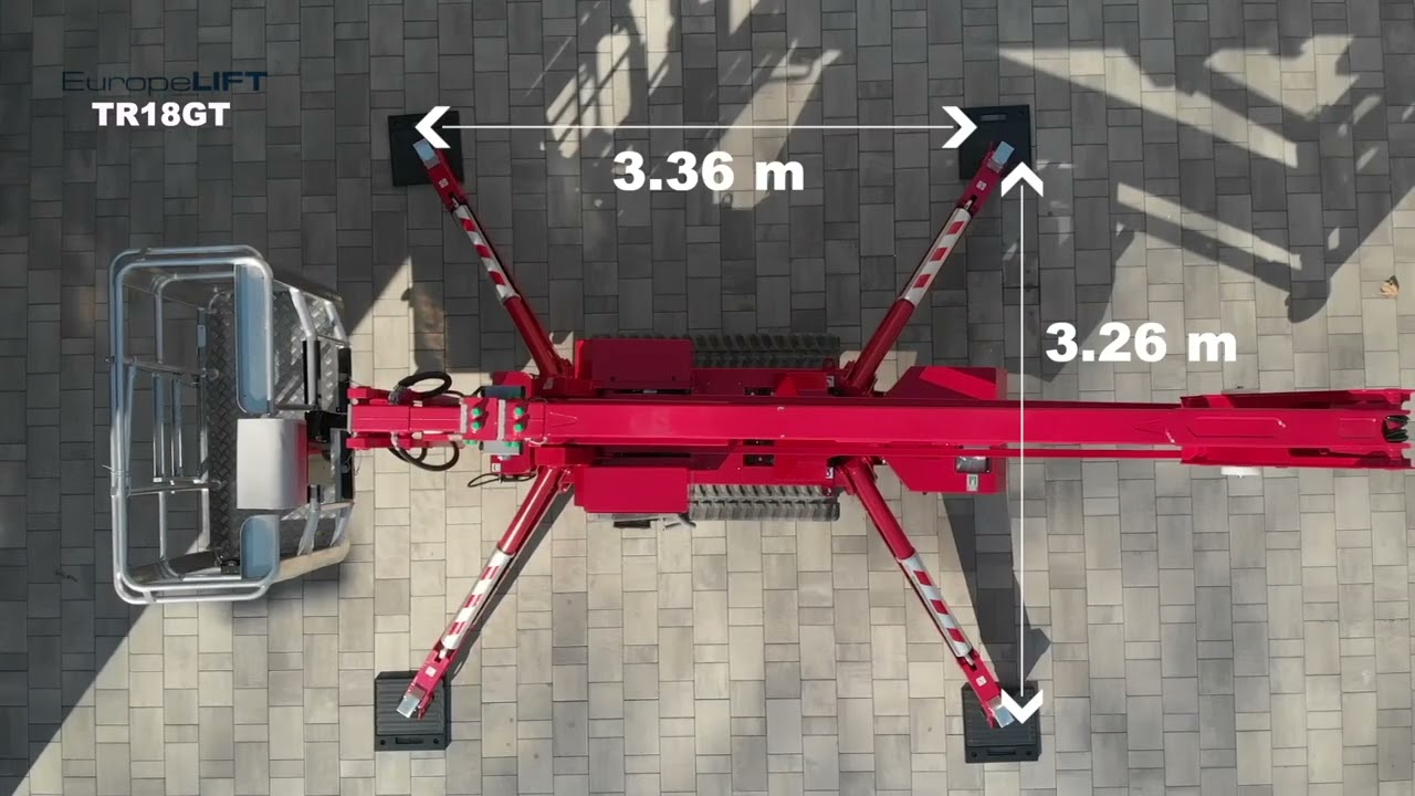 EUROPELIFT TR18GT tracked aerial work platform