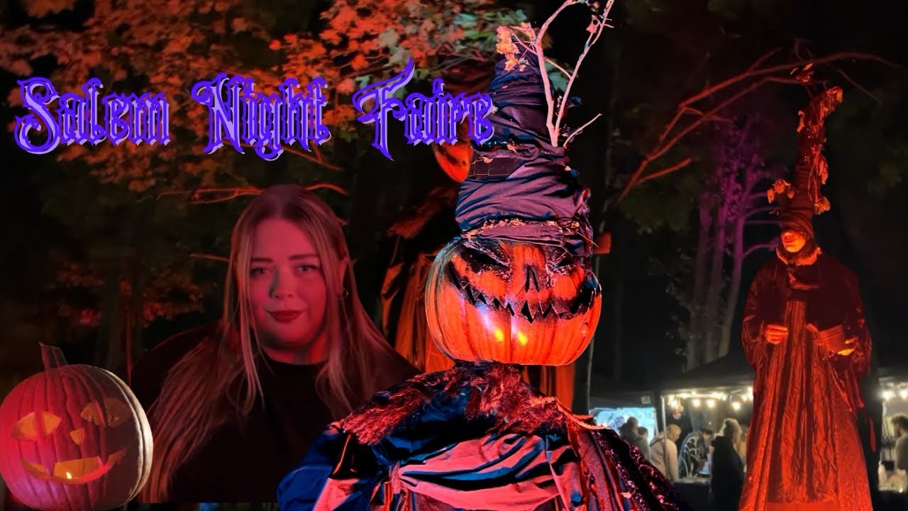 Exploring the Salem Night Faire at the Old Pioneer Village
