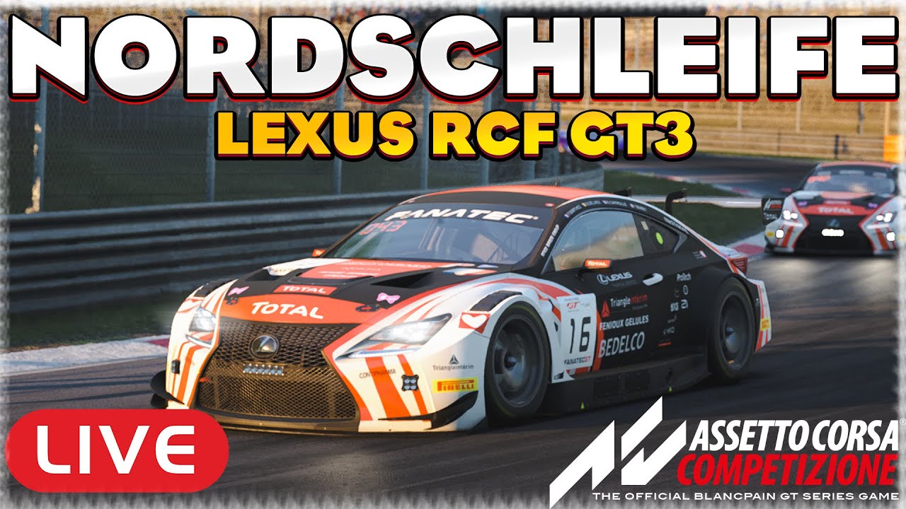 ЛЮТЫЕ СПРИНТЫ ПО СЕВЕРНОЙ ПЕТЛЕ. ЛЕКСУС ПРОТИВ ВСЕХ.  Assetto Corsa Competizione