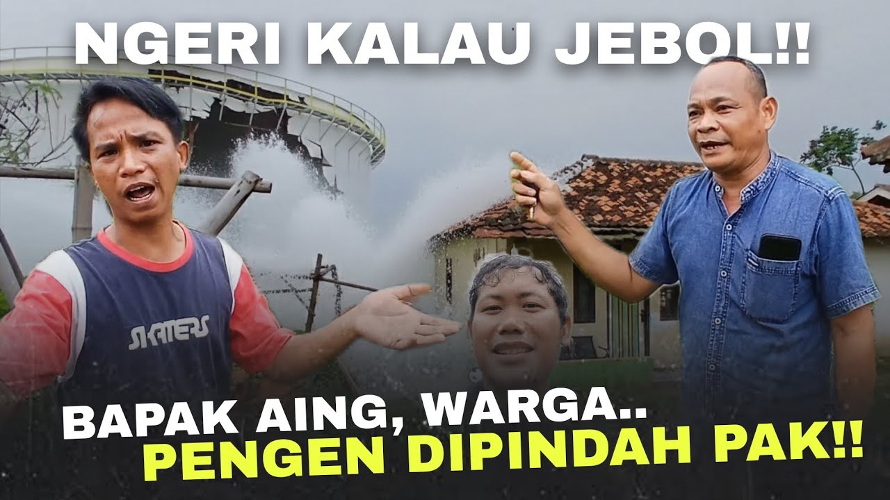 NGERI‼️KHAWATIR JEBOL, WARGA DEKAT TANGKI PERTAMINA INGIN DIRELOKASI