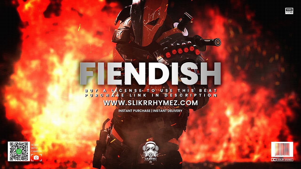 Dancehall Riddim Instrumental | “FIENDISH