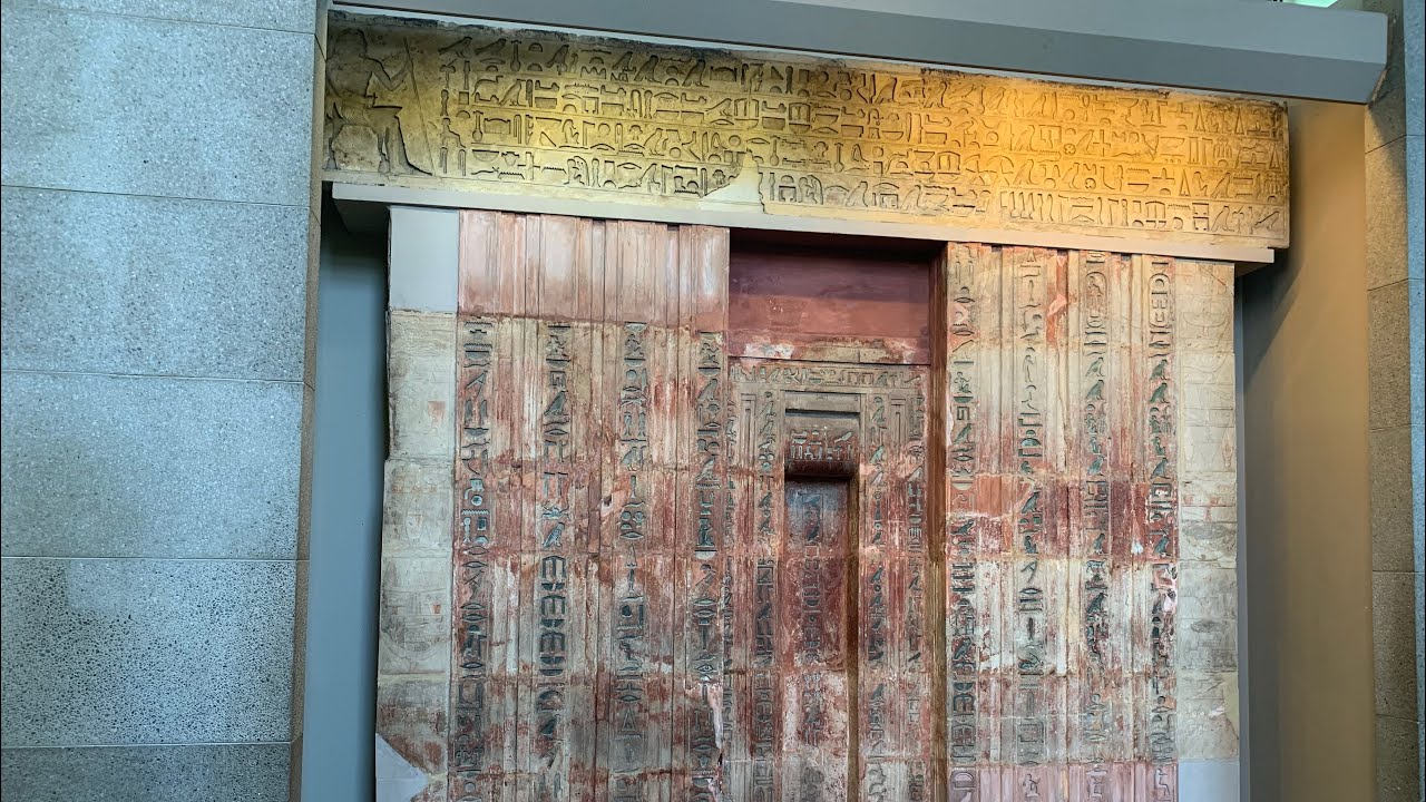 False door and architrave of ptahshepses