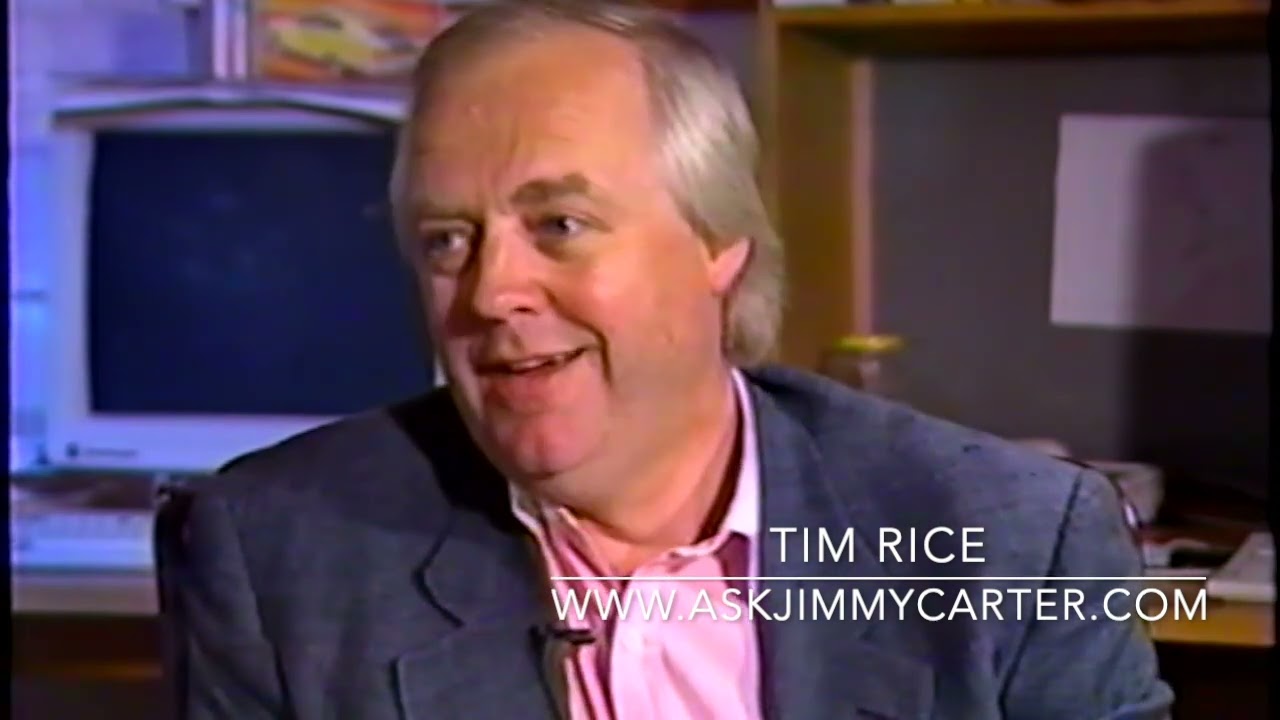 Tim Rice talks about his famous songs that earned him  Knighthood and Oscar