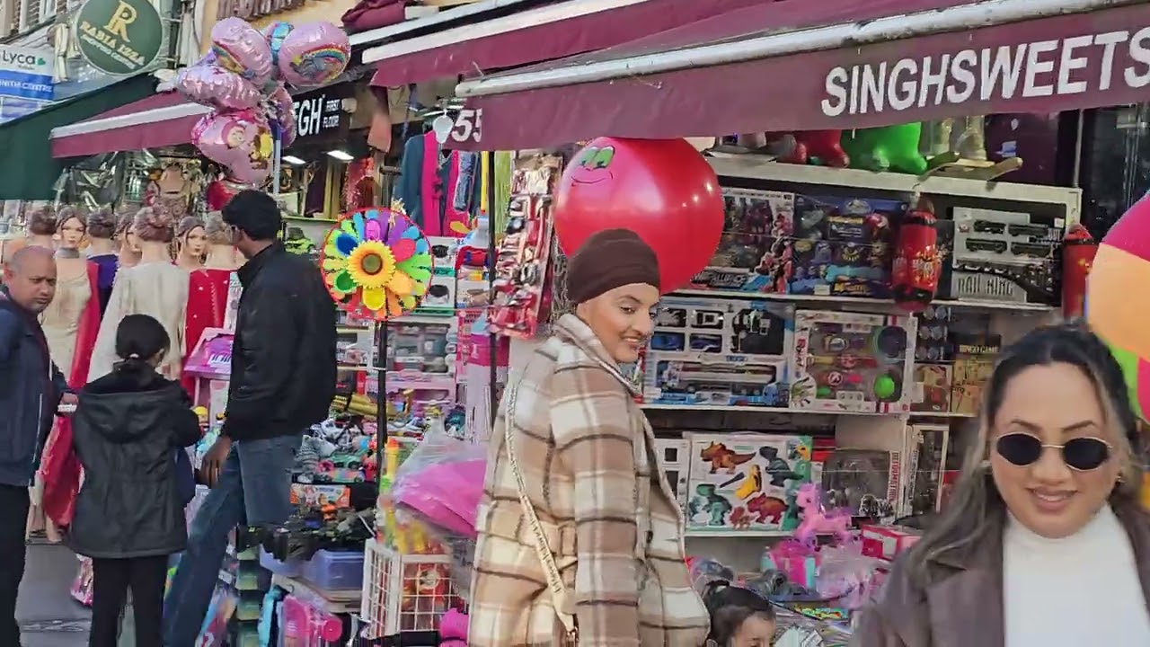 Southhall London walking tour  🇬🇧 UK 