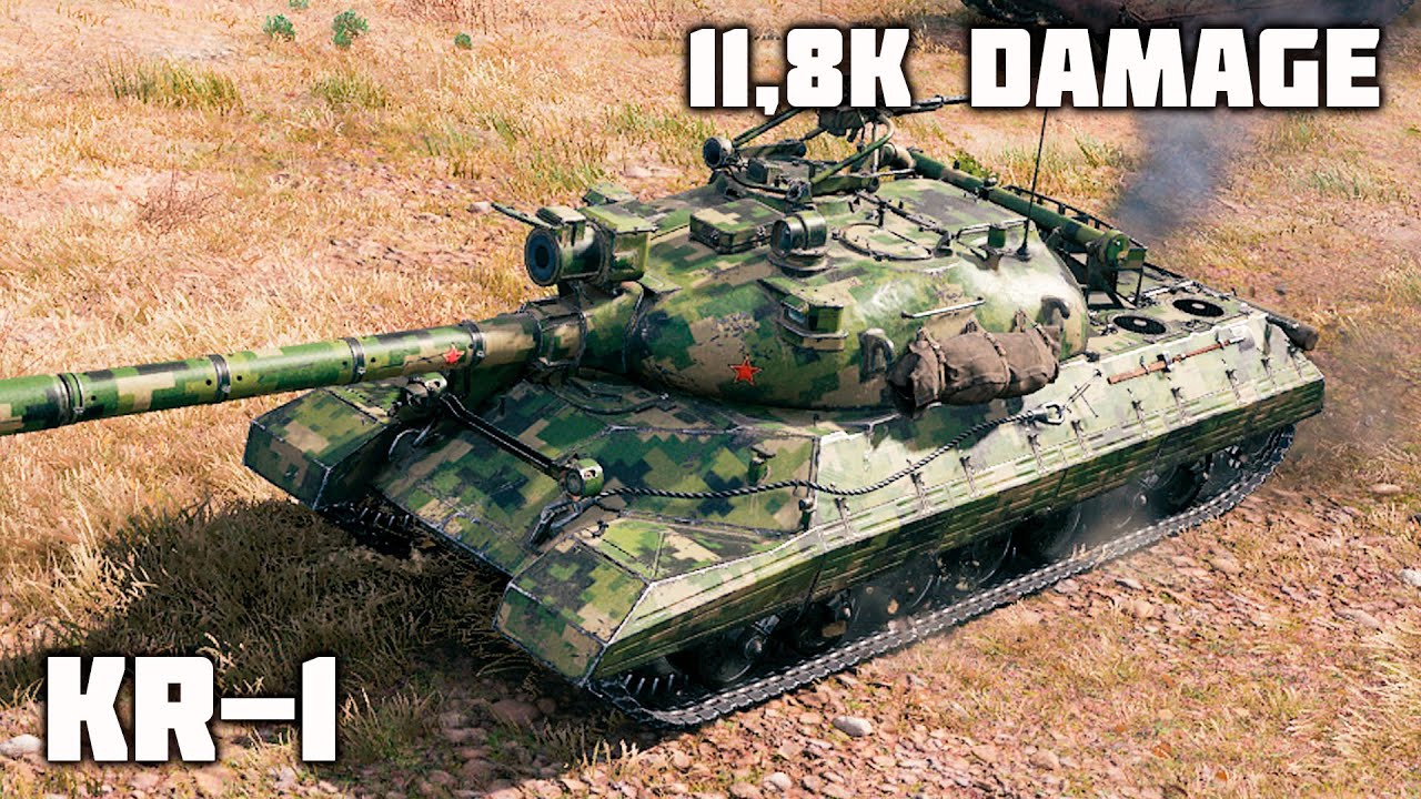 KR-1 WoT &ndash; 4Kills, 11,8K Damage
