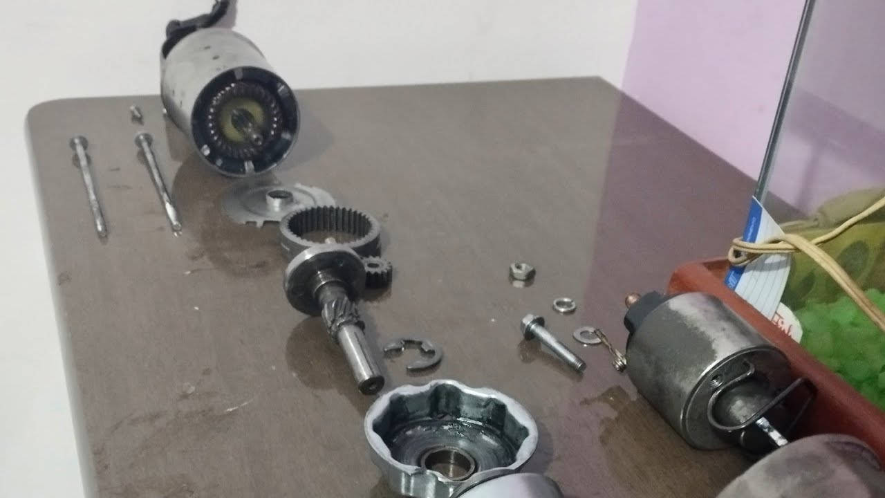revis&atilde;o motor de partida rapida opala, caravan. motor de partida reduzido.