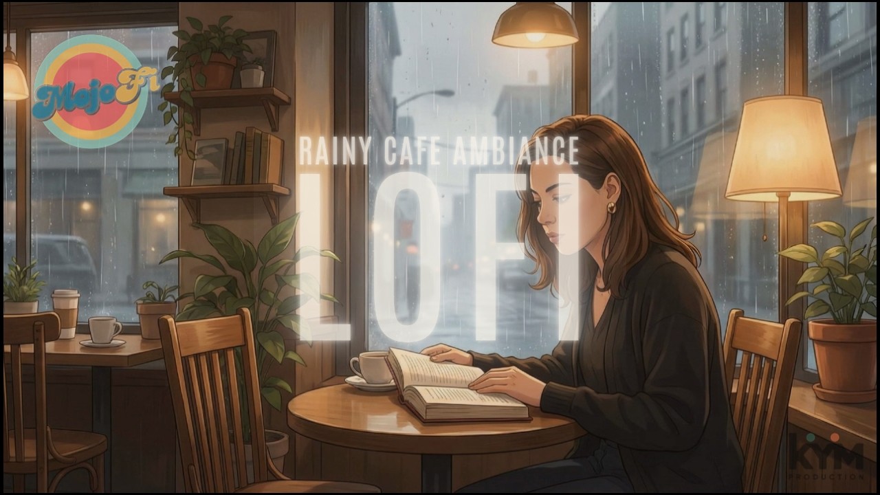LoFi 🎧 Rainy Cafe Ambiance ☕️ for Relaxing and Focus