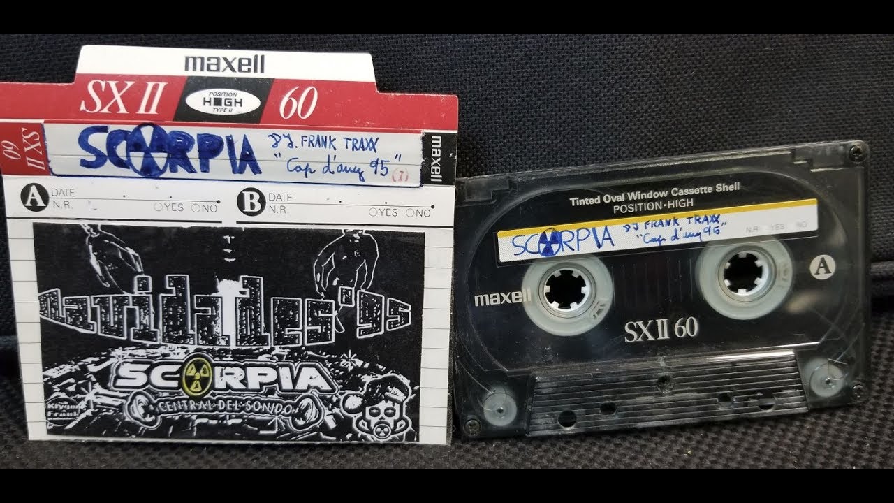 FRANK TRAX SCORPIA FIN DE AÑO 1995 CINTA K7 (1 de 2) 60 minutos