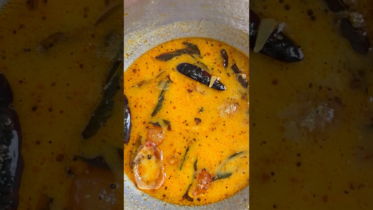 Morru Curry Recipe | Kerala Style Curry |Easy South Indian Lunch Recipe😋#recipe #keralafood #shorts