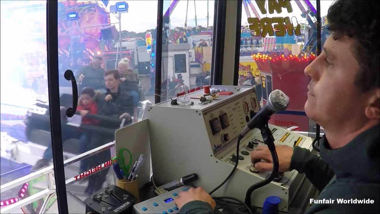 Safeco Rides JUMPIN FROG Whyat Operator POV at HULL FAIR 2017 🇬🇧