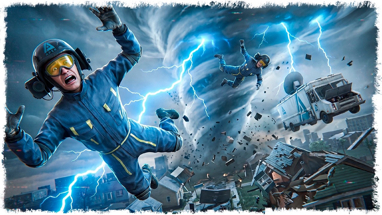 WARNING!!! TORNADO APPROACHING!!! SURVIVING THE HURRICANE IN FUNNEL RUNNERS!