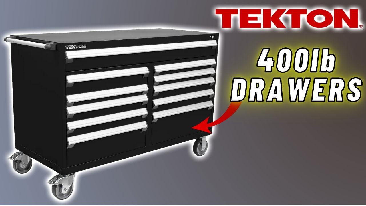 Распаковка ОГРОМНОГО шкафа для инструментов Tekton!