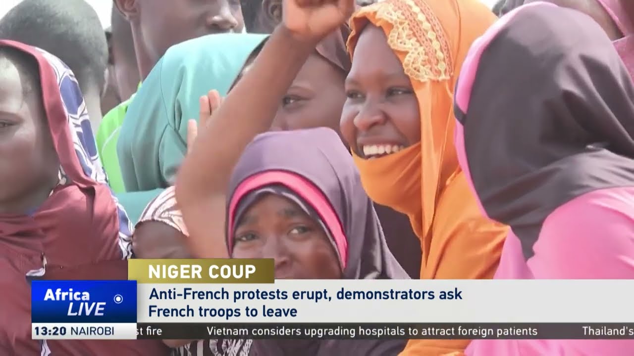 Anti-French protests erupt in Niger
