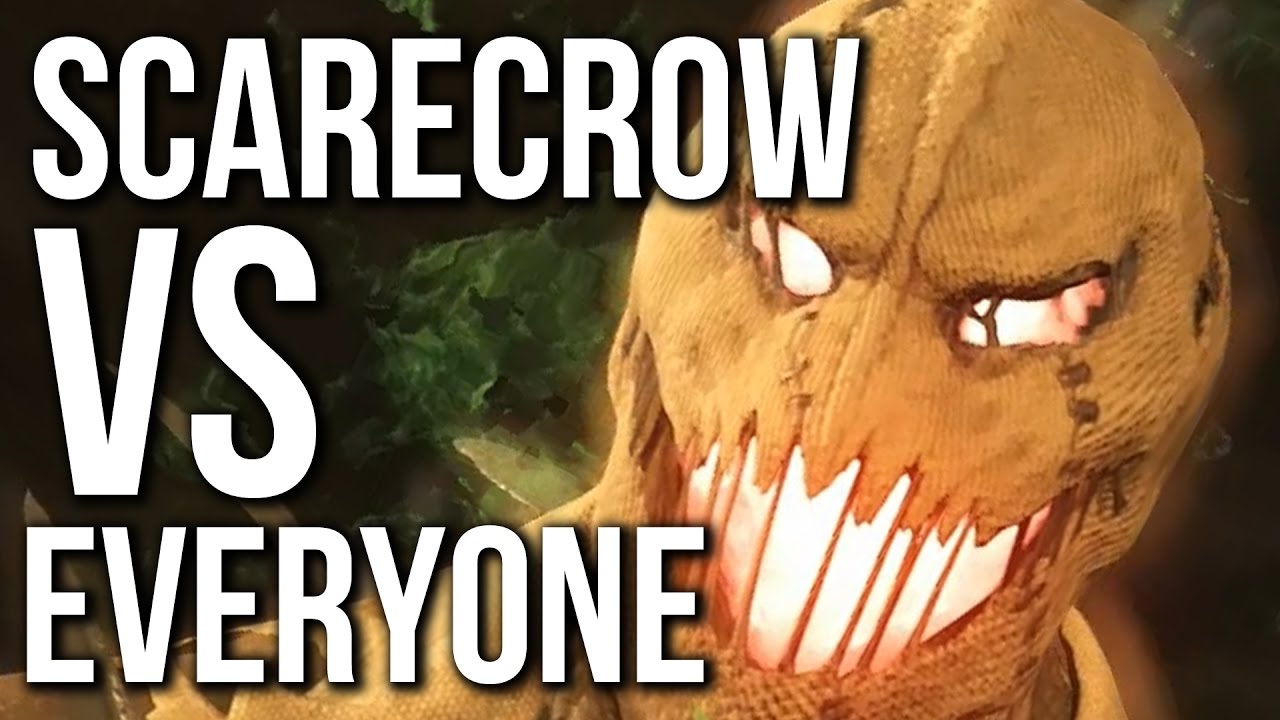 Injustice 2 - Scarecrow Vs Everyone Intros / Interactions / Fears