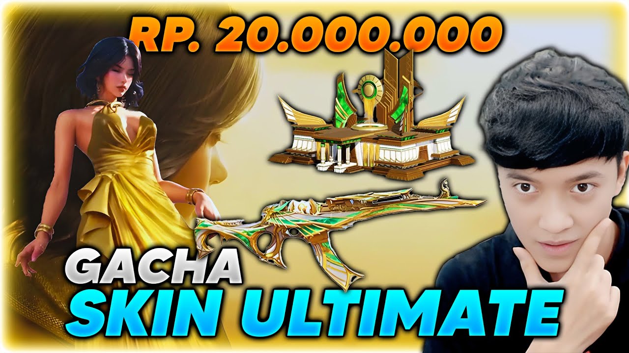 NEKAT TOP UP BUAT GACHA SKIN ULTIMATE AKM SENILAI 20.000.000?! GAK NYANGKA HOKI BANGET - PUBG MOBILE