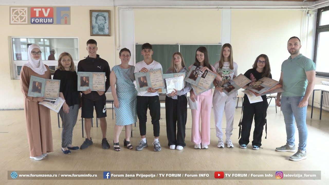 Dodela diploma najuspešnijim đacima OŠ „Sveti Sava“ u Bostanima