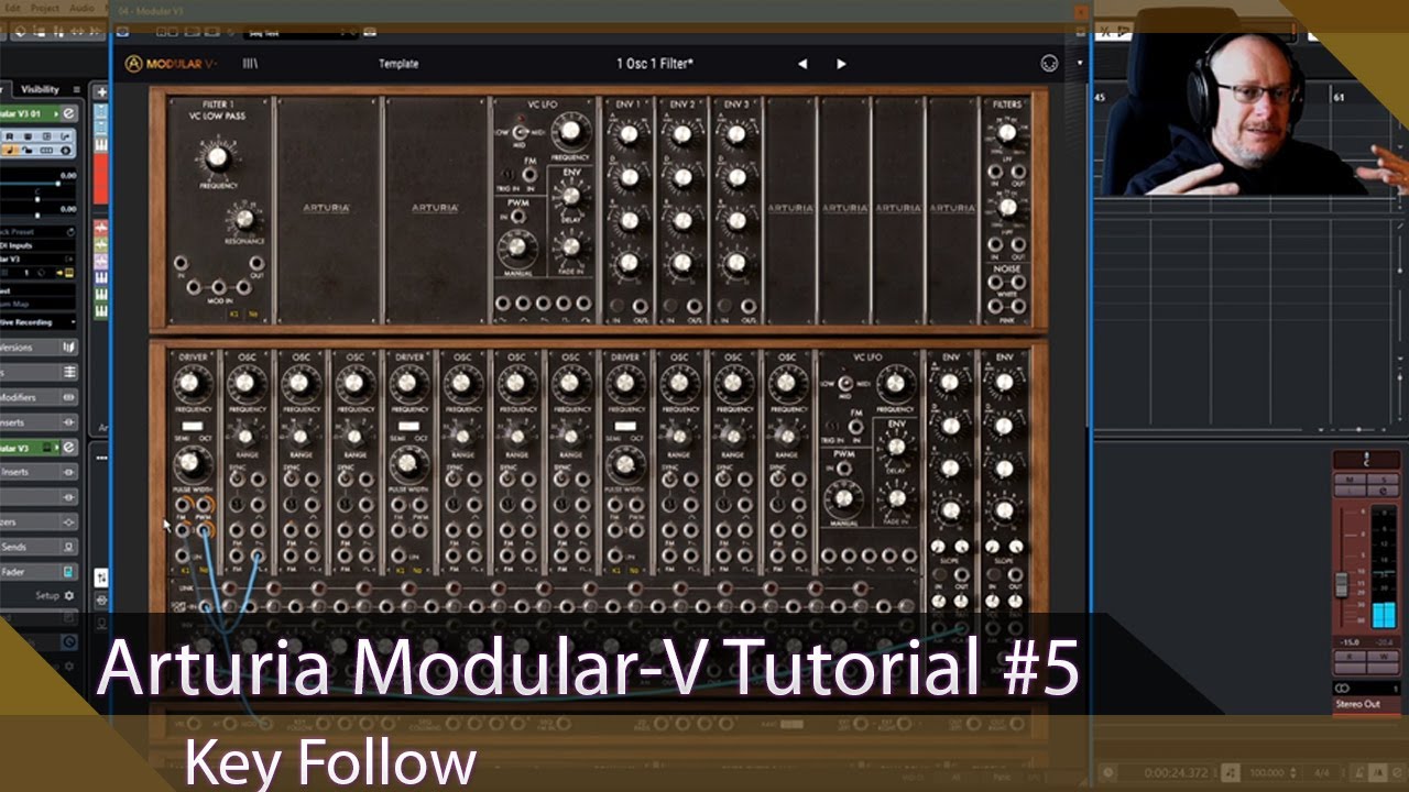 Arturia Modular-V Walkthrough Ep.05 - Key Follow. (This one melted my brain...!)
