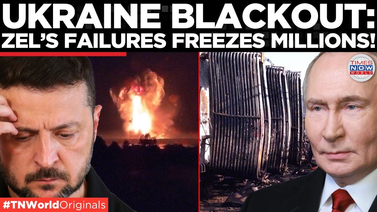 UKRAINE POWER COLLAPSE: Zel's Energy Minister Confirms Total Infrastructure Damage | World News