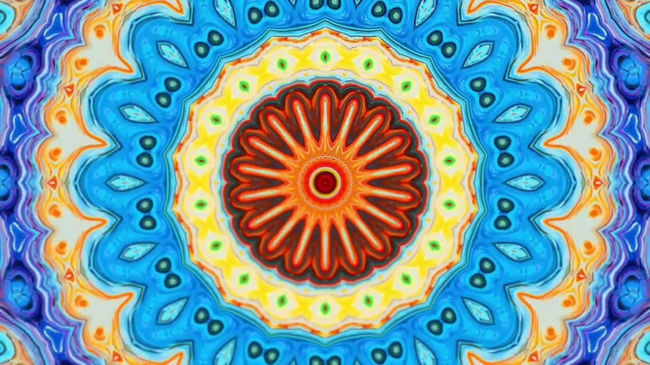 Liquid Mandala | Infinite Visual Meditation | No Audio | HD