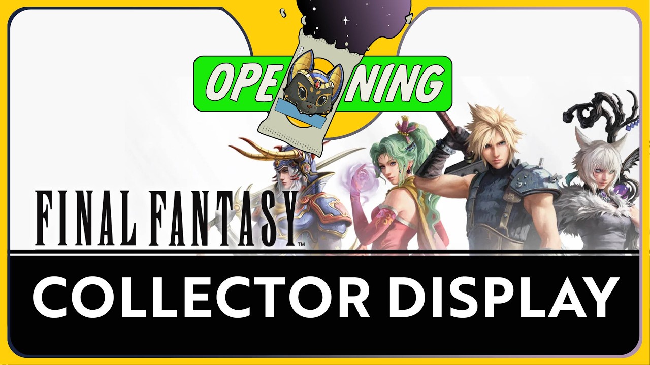 💚 Wir öffnen ein Final Fantasy Collector Display!!💥 [Opening]