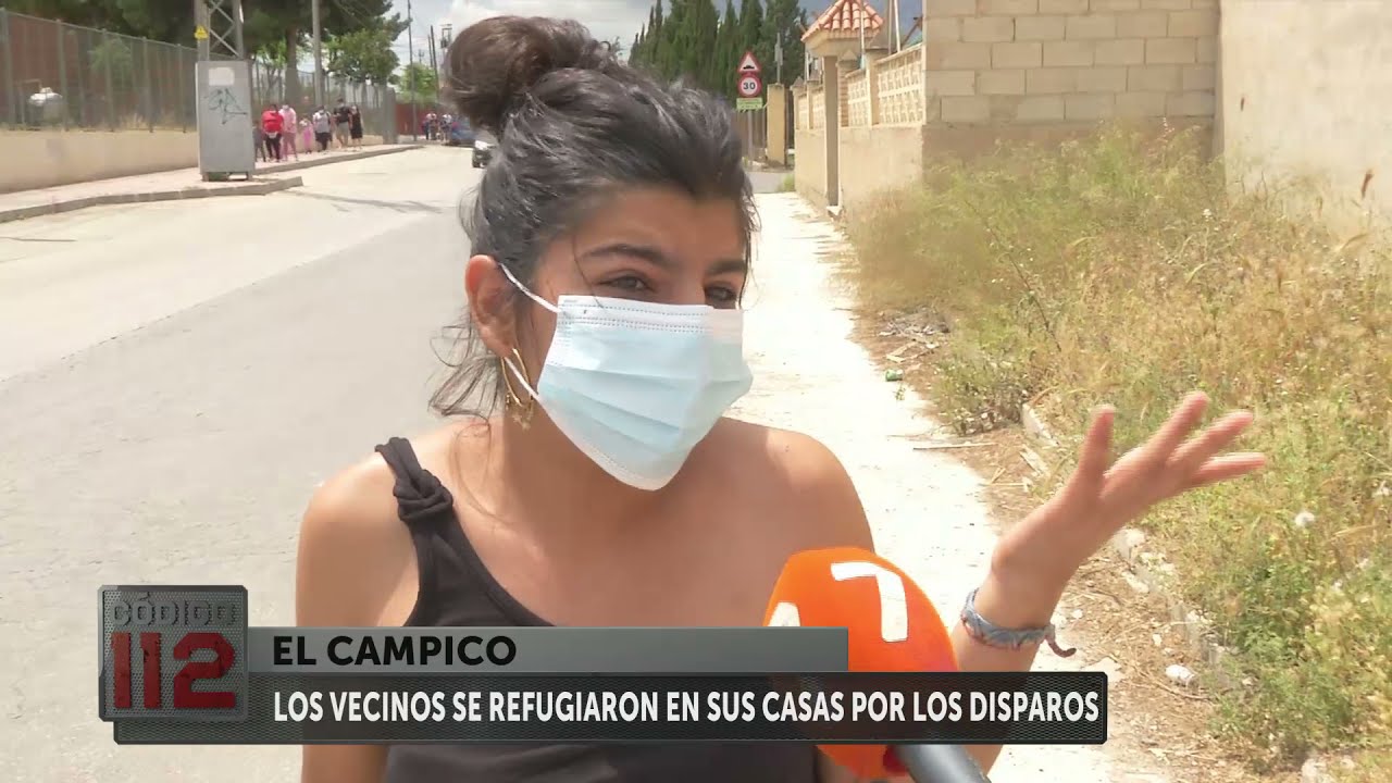 Tiroteo con armas automáticas en Alcantarilla