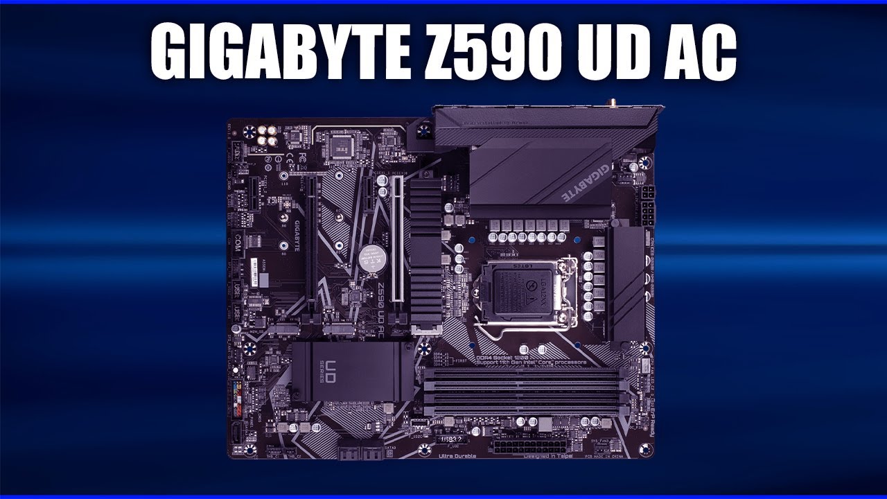 Материнская плата Gigabyte Z590 UD AC