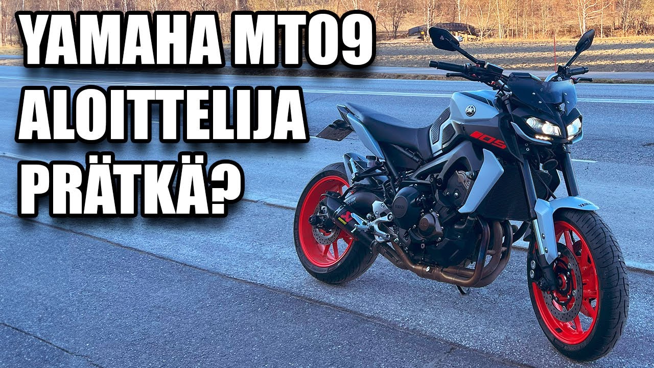 Yamaha MT-09 Aloittelija Moottoripyörä? │ Kauden Aloitus PrätkäPajalla!