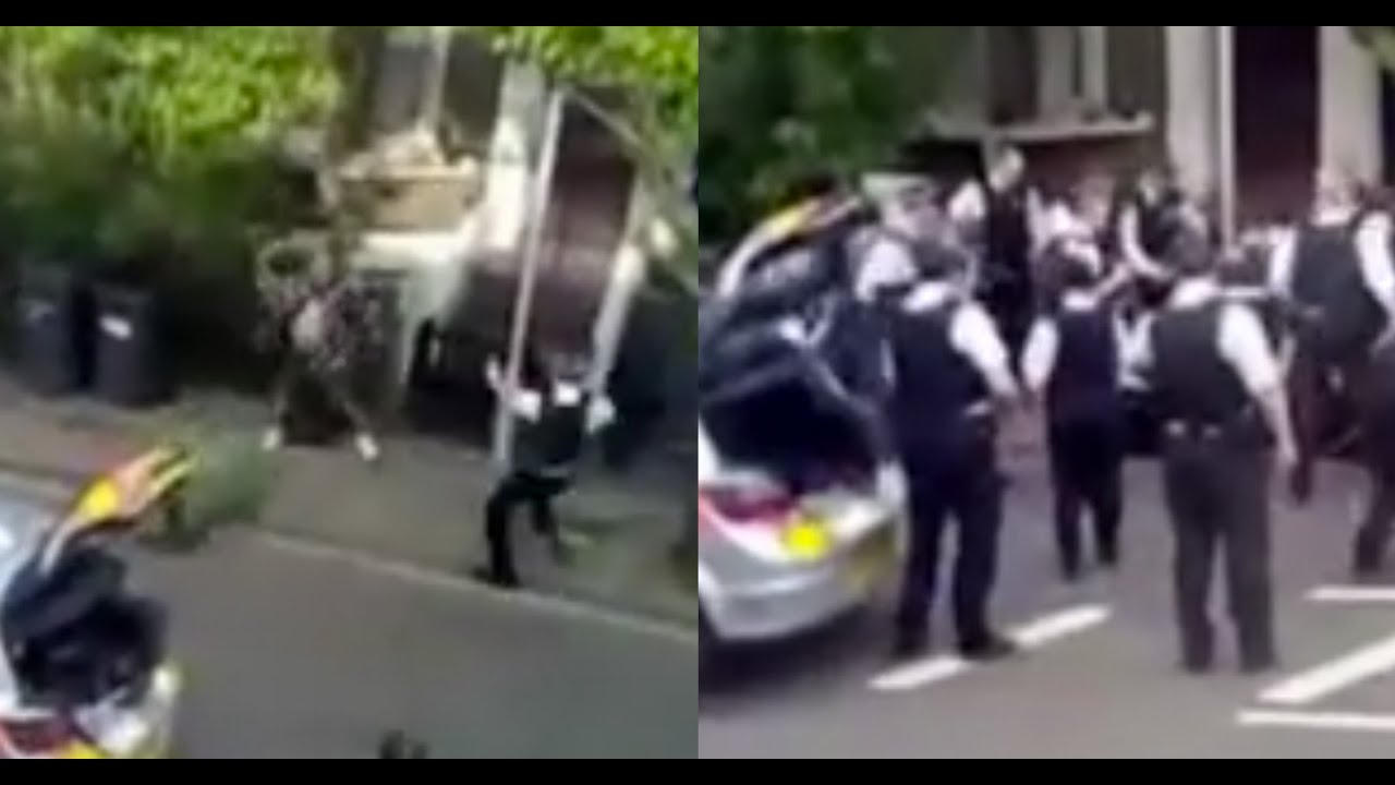 UK Police Deescalate Stunningly Dangerous Situation & Save A Man's Life